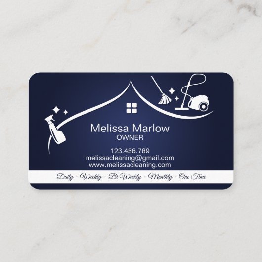 Professional Cleaning House Services 名刺 (裏面)