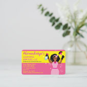 Professional Cleaning/Janitorial Housekeeping Serv 名刺 (スタンド正面)