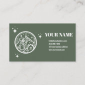 Professional Cleaning Service Business Card 名刺 (裏面)