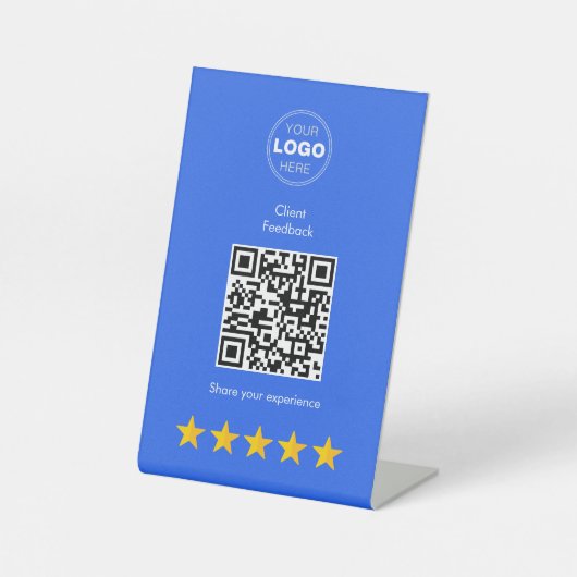Professional Client Feedback QR Code 台座サイン (正面)