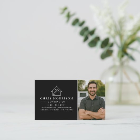 Professional Contractor Photo 名刺 (スタンド正面)