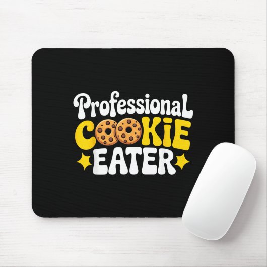 Professional Cookie Eater Cookie Lover Chocolate C マウスパッド (マウス)