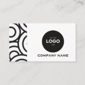 Professional Corporate Logo & QR Code Business Car 名刺 (正面)