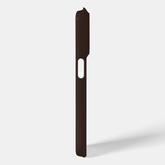 Professional Custom Business Logo | Brown Minimal Case-Mate iPhoneケース (裏面 / 右)