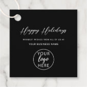 Professional Custom Business Logo Christmas フェイバータグ (正面)