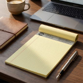 Professional Custom Business Logo Grey Notepad  ノートパッド