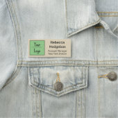 Professional Custom Companyのロゴおよび文字 名札 (インサイチュ)