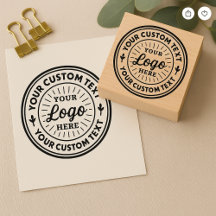 Professional Custom Logo Stamp for Business