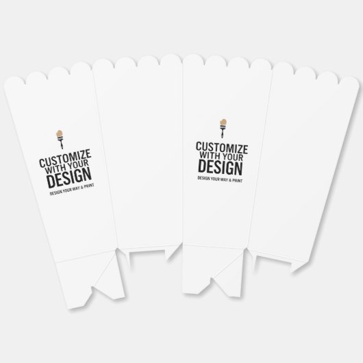 Professional Customized Personalized Popcorn フェイバーボックス (見開き)