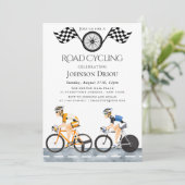 Professional Cycling Race Sports Invitation 招待状 (スタンド正面)
