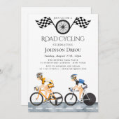 Professional Cycling Race Sports Invitation 招待状 (正面/裏面)