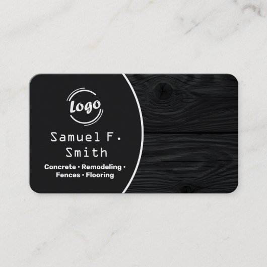 Professional Decking and Fencing 名刺 (正面)