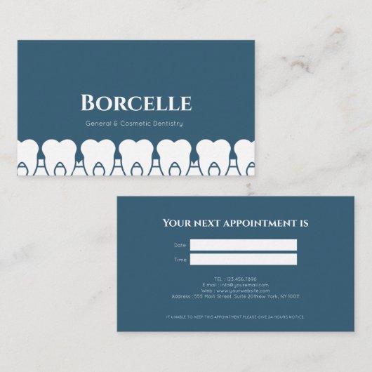 Professional Dental Clinical Practice  名刺 (正面/裏面)