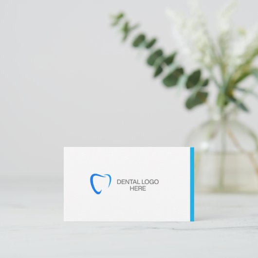 Professional Dentist Business Presentation Card 名刺 (スタンド正面)