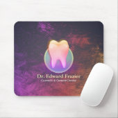 Professional Dentist Dental Clinic Rose Gold Tooth マウスパッド (マウス)