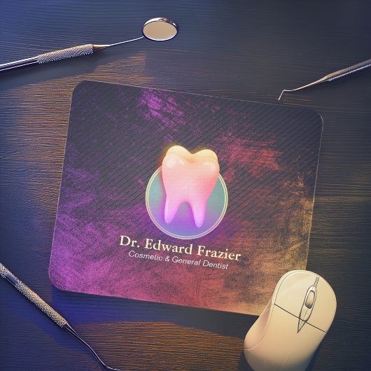 Professional Dentist Dental Clinic Rose Gold Tooth マウスパッド