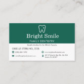 Professional Dentist Dental Office 名刺 (正面)