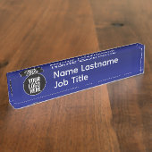 Professional Desk Nameplate デスクネームプレート (側面)