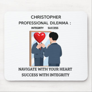Professional Dilemma Personalized Office Mousepad  マウスパッド