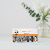 Professional Dog Trainer Business Card 名刺 (スタンド正面)
