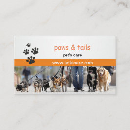 Professional Dog Trainer Business Card 名刺