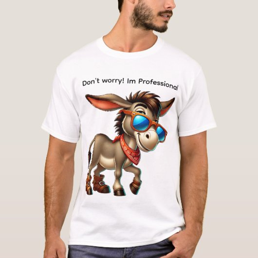 Professional donkey tシャツ (正面)