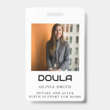 Professional Doula Photo Name Identity Design