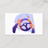 Professional Driving School Instructors  名刺 (裏面)