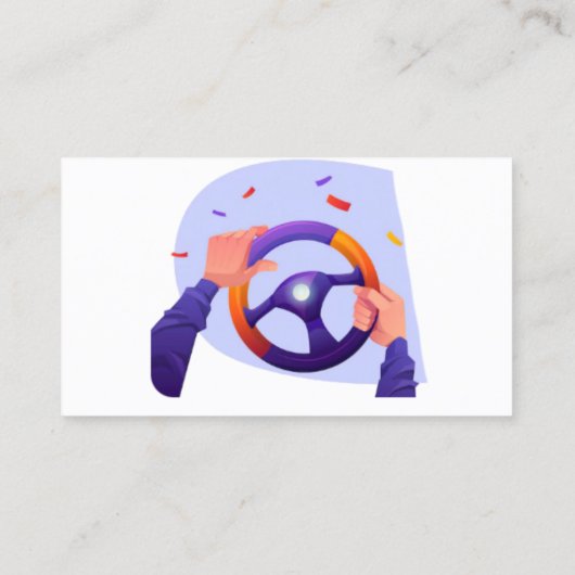 Professional Driving School Instructors  名刺 (裏面)