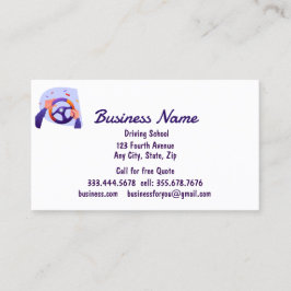 Professional Driving School Instructors  名刺