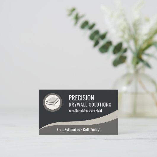 Professional Drywall Company 名刺 (スタンド正面)