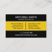 Professional Electrical Contractor - Electrician 名刺 (裏面)