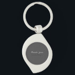 Professional elegant modern minimalist add name キーホルダー<br><div class="desc">A perfect design that will work in business or in your private life. A simple,  minimalist,  perfect look. Just for you.</div>