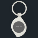 Professional elegant modern minimalist add name キーホルダー<br><div class="desc">A perfect design that will work in business or in your private life. A simple,  minimalist,  perfect look. Just for you.</div>