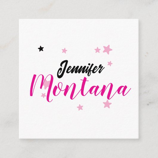 Professional elegant modern minimalist name エンクロージャーカード (正面)