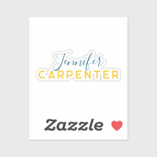 Professional elegant modern minimalist plain シール (シート)