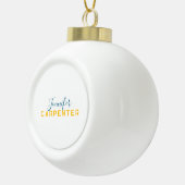 Professional elegant modern minimalist plain セラミックボールオーナメント (右)