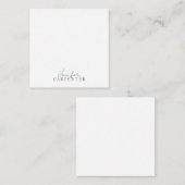 Professional elegant modern minimalist plain ノートカード (正面/裏面)