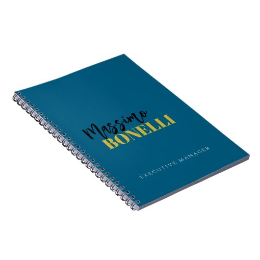 Professional elegant modern minimalist plain ノートブック (右側)