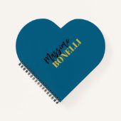 Professional elegant modern minimalist plain ノートブック (正面)