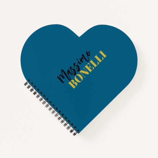 Professional elegant modern minimalist plain ノートブック (正面)