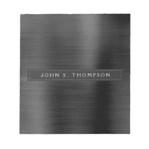 Professional Executive Black Modern Business ノートパッド