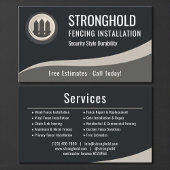 Professional Fence Installation Company 名刺