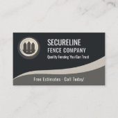 Professional Fencing Fence Builder Repair Company 名刺 (正面)