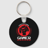 Professional Gamer Funny Gaming Quotes Gift For Pl キーホルダー (正面)