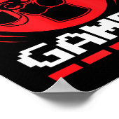 Professional Gamer Funny Gaming Quotes Gift For Pl ポスター (角)
