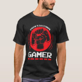 Professional Gamer Funny Gaming Quotes Gift For Pl Tシャツ (正面)