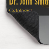 Professional Gold DNA Strand Medical Luxury マウスパッド (コーナー)