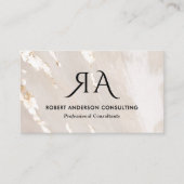 Professional Gold Foil QR Code & Social Media 名刺 (正面)