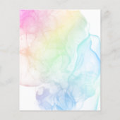 professional hairdresser alcohol ink design チラシ (裏面)